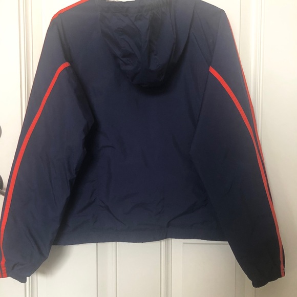 Adidas Ladies Navy Blue Jacket-Large - Picture 3 of 8